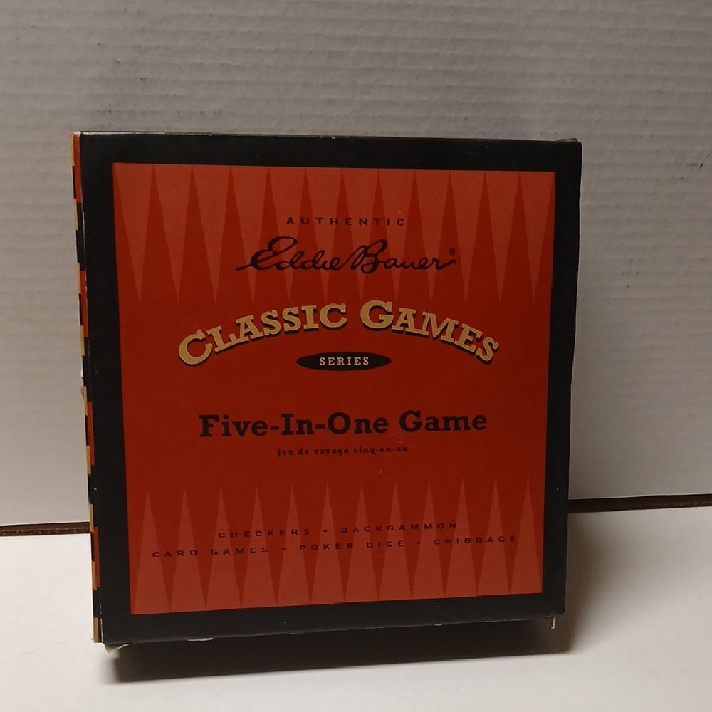 Eddie Bauer Classic Games Series - Five In One Game Set NWT